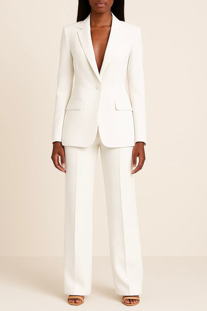 Sienna | Chic Formal Suit Set with Tailored Long Blazer for Women