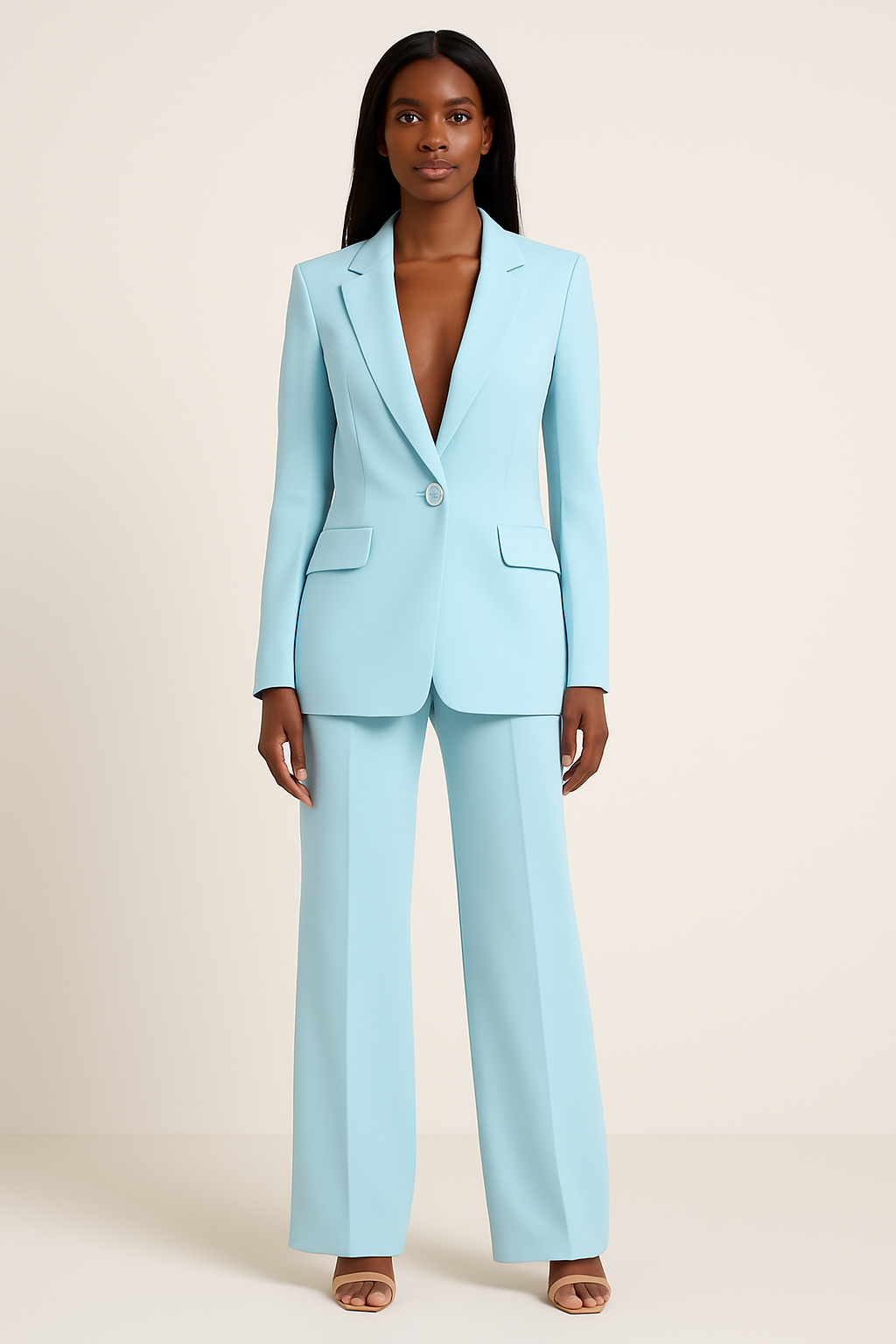 Sienna | Chic Formal Suit Set with Tailored Long Blazer for Women