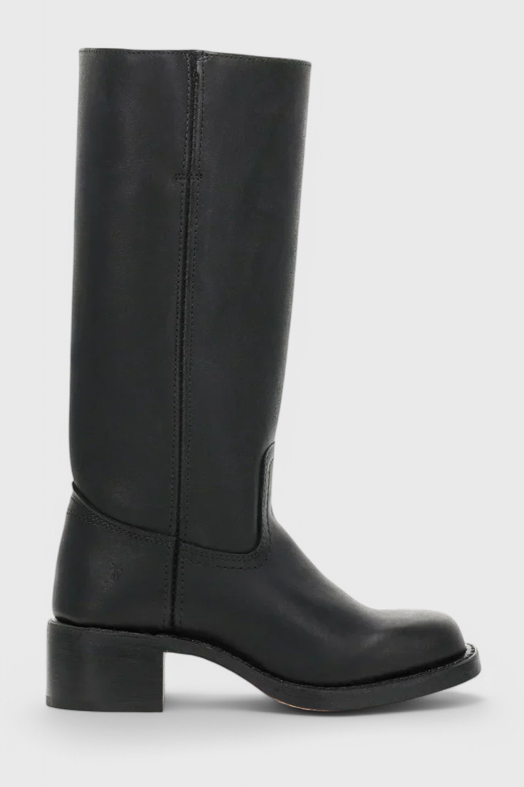 Aurora | Women’s Leather Knee-High Boots with Heels