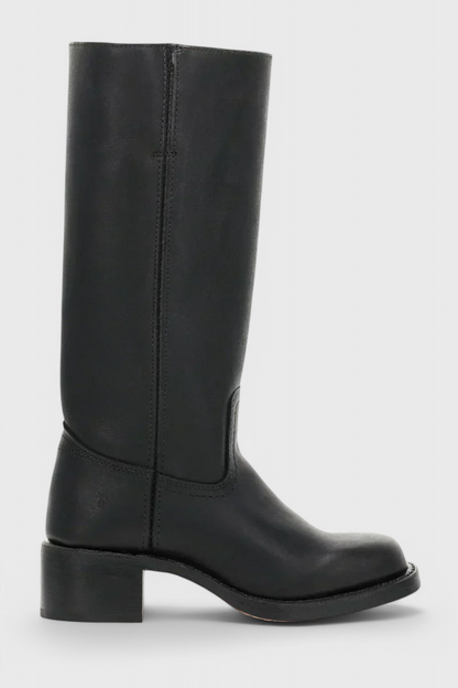 Aurora | Women’s Leather Knee-High Boots with Heels